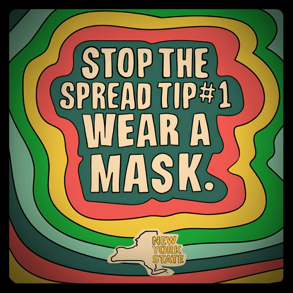 Be safe & wear a mask